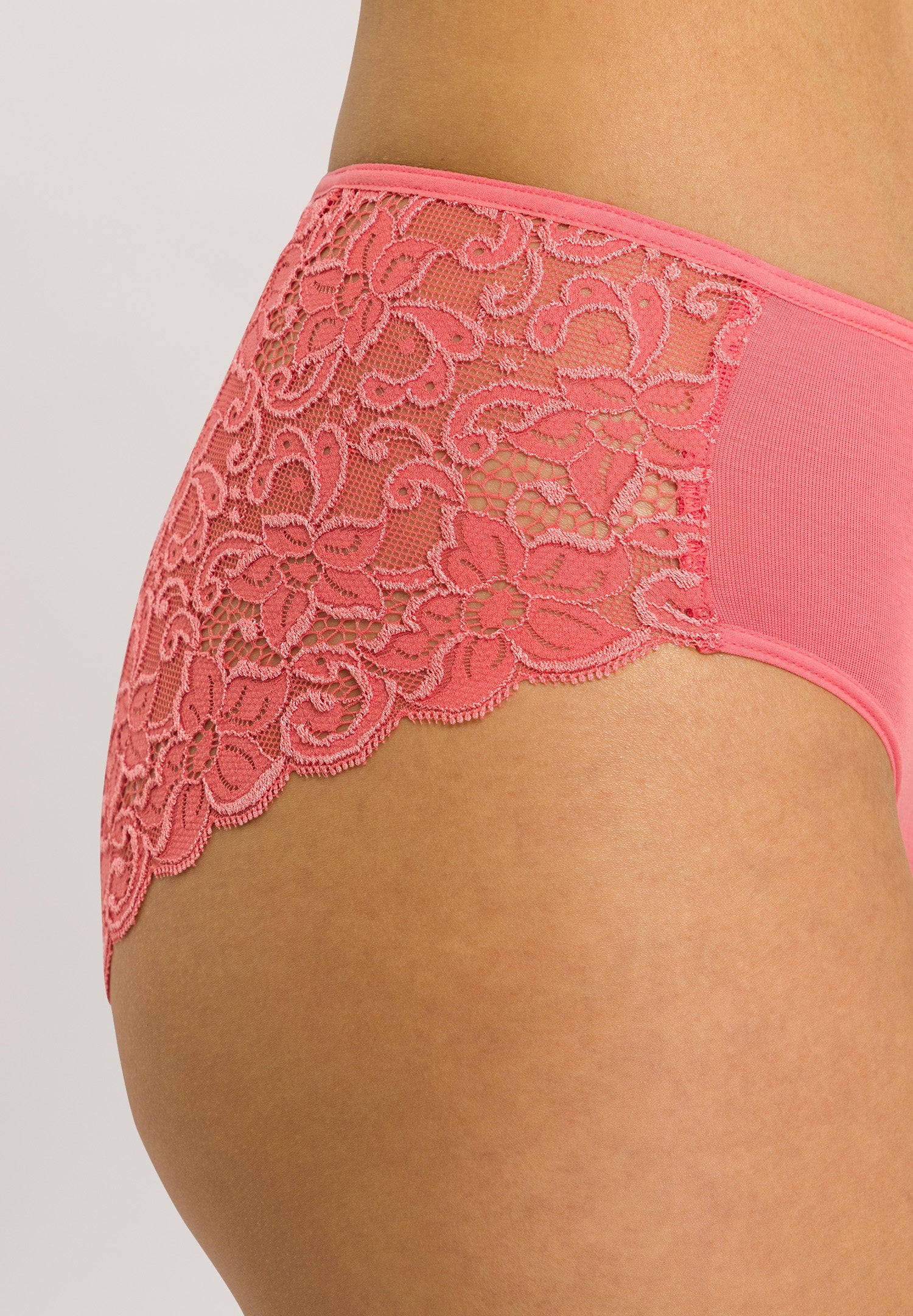 71480 Luxury Moments Lace-Back Brief - 2309 Porcelain Rose