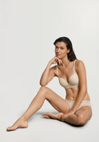 Cotton High Cut Brief | Summer Sand 71481-2811