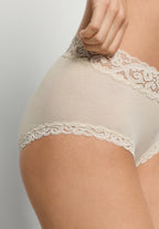 Lace Trim Cotton Full Brief | Summer Sand 71483-2811