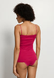 Lace Trim Cotton Camisole | Light Sangria 71484-2465