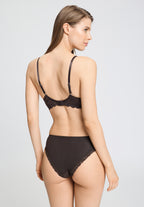 Luxury Moments Lace T-Shirt Bra | Dark Mocha 71503-2185