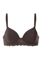 Luxury Moments Lace T-Shirt Bra | Dark Mocha 71503-2185