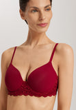Luxury Moments Lace T-Shirt Bra | Red Dahlia 71503-2418