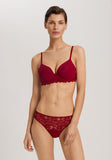 Luxury Moments Lace T-Shirt Bra | Red Dahlia 71503-2418