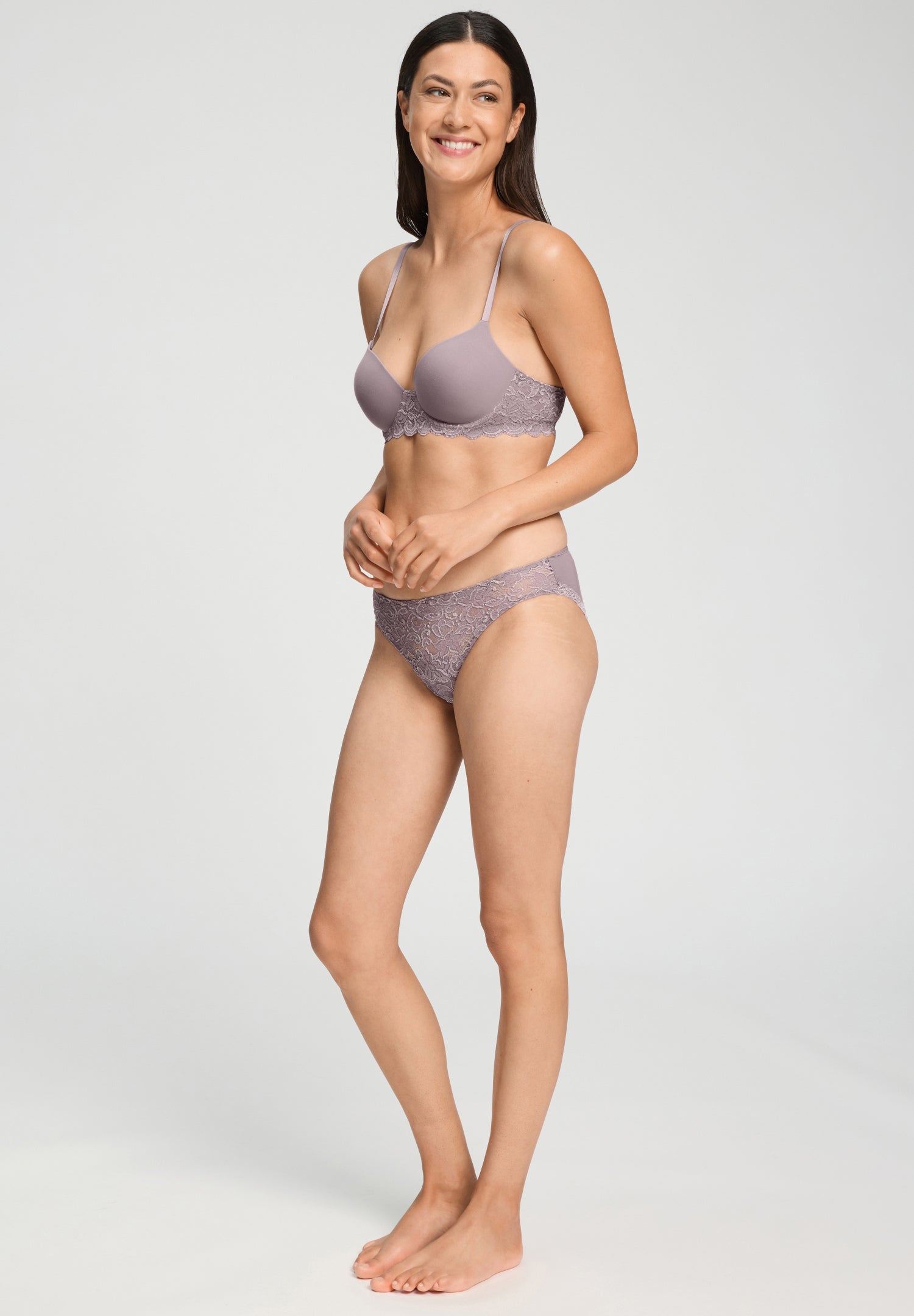 Luxury Moments Lace T-Shirt Bra | Stormy Rose 71503-2467