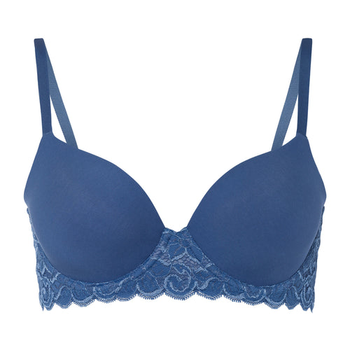 71503 Luxury Moments Lace T-Shirt Bra - 2604 True Navy