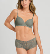 71503 Luxury Moments Lace T-Shirt Bra - 2668 Antique Green