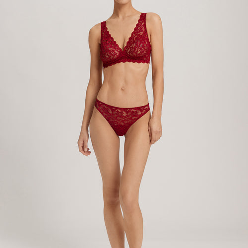 Luxury Moments Thong | Red Dahlia 71507-2418