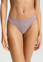 Luxury Moments Lace Thong | Stormy Rose 71507-2467