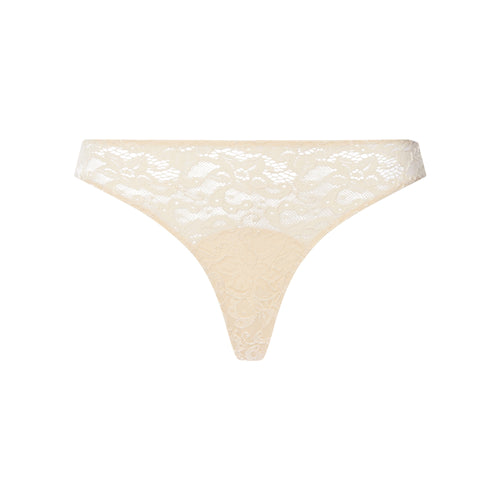 Luxury Moments Lace Thong | Summer Sand 71507-2811