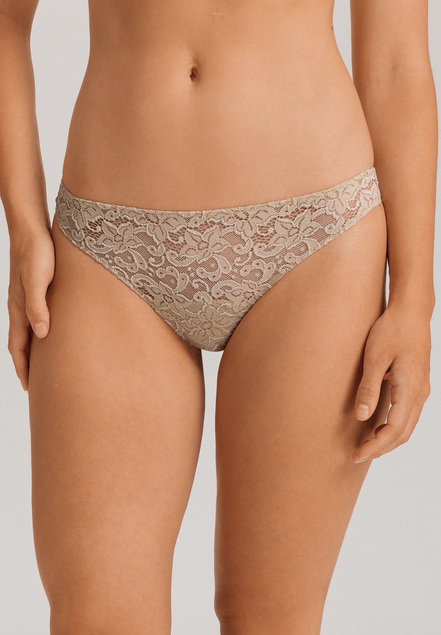 Luxury Moments Thong | Iced Cappuccino 71507-2846