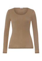 Ultralight Wool L/Slv Shirt | Suede Camel 71596-2825