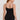 71601 Cotton Seamless V-Neck Camisole - 019 Black