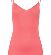 71601 Cotton Seamless V-Neck Camisole - 2309 Porcelain Rose