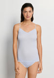 Cotton Seamless V-Neck Cotton Camisole | Blue Dove 71601-2581