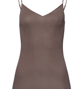 71601 Cotton Seamless V-Neck Camisole - 2756 Stonewash