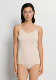 Cotton Seamless V-Neck Cotton Camisole | Summer Sand 71601-2811