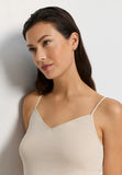 Cotton Seamless V-Neck Cotton Camisole | Summer Sand 71601-2811