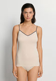 Cotton Seamless V-Neck Cotton Camisole | Summer Sand 71601-3084