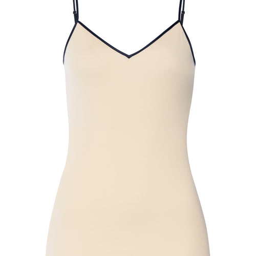Cotton Seamless V-Neck Cotton Camisole | Summer Sand 71601-3084