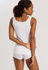 71604 Cotton Seamless Round Neck Tank - 101 White