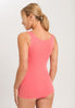 71604 Cotton Seamless Round Neck Tank - 2309 Porcelain Rose