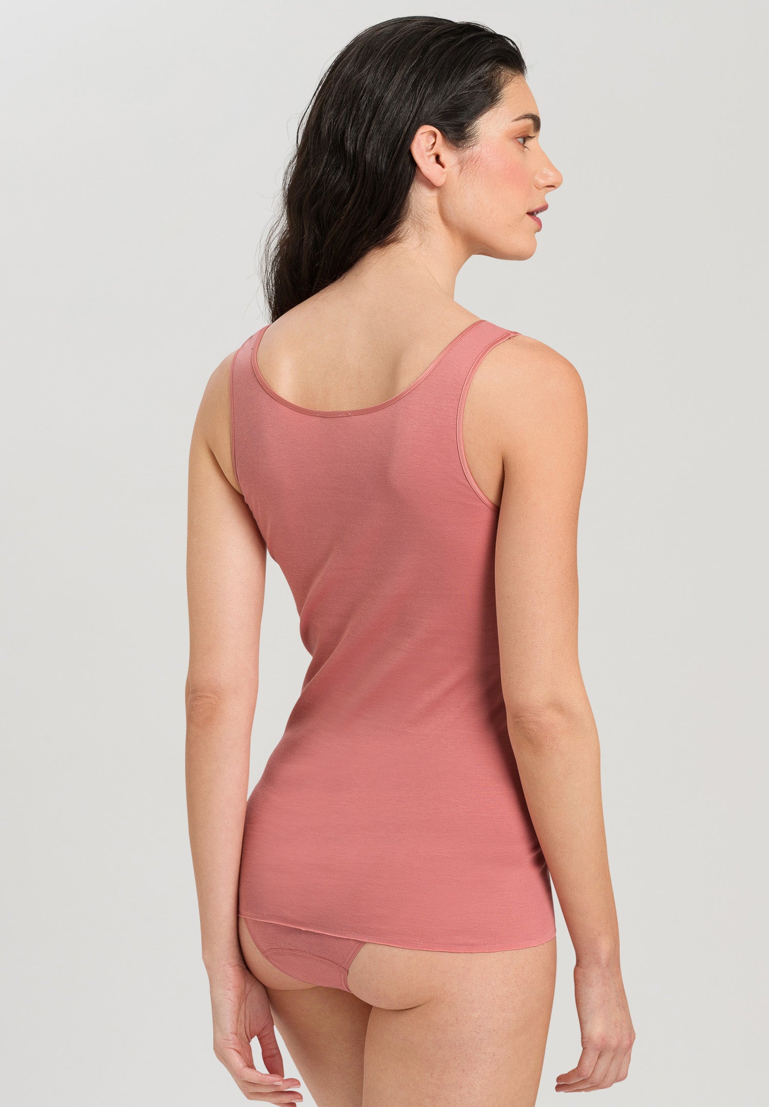 71604 Cotton Seamless Round Neck Tank - 2408 Sweet Pepper