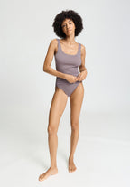 Cotton Seamless Round Neck Cotton Tank Top | Stormy Rose 71604-2467