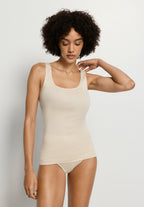 Cotton Seamless Round Neck Cotton Tank Top | Summer Sand 71604-2811