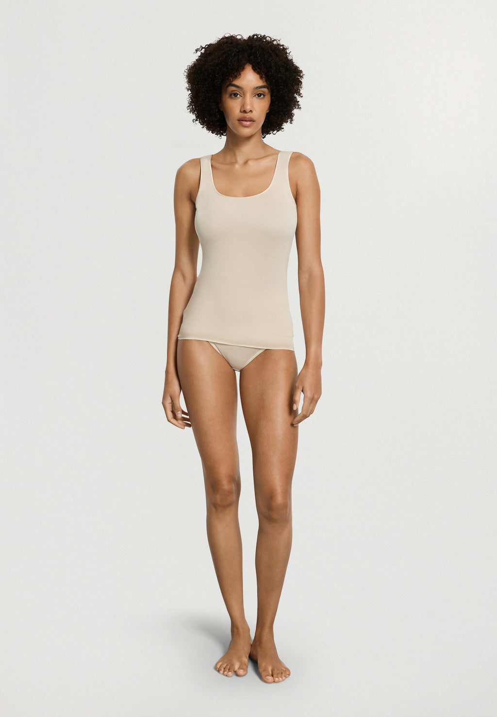 Cotton Seamless Round Neck Cotton Tank Top | Summer Sand 71604-2811