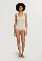 Cotton Seamless Round Neck Cotton Tank Top | Summer Sand 71604-2811