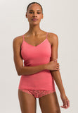 71605 Cotton Seamless Spaghetti Cami Padded - 2309 Porcelain Rose