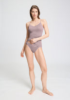 Cotton Seamless Padded Cotton Camisole | Stormy Rose 71605-2467