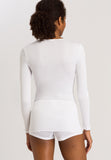 71620 Cotton Seamless L/Slv Shirt - 101 White