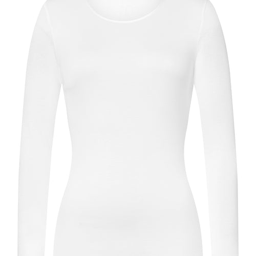 71620 Cotton Seamless L/Slv Shirt - 101 White