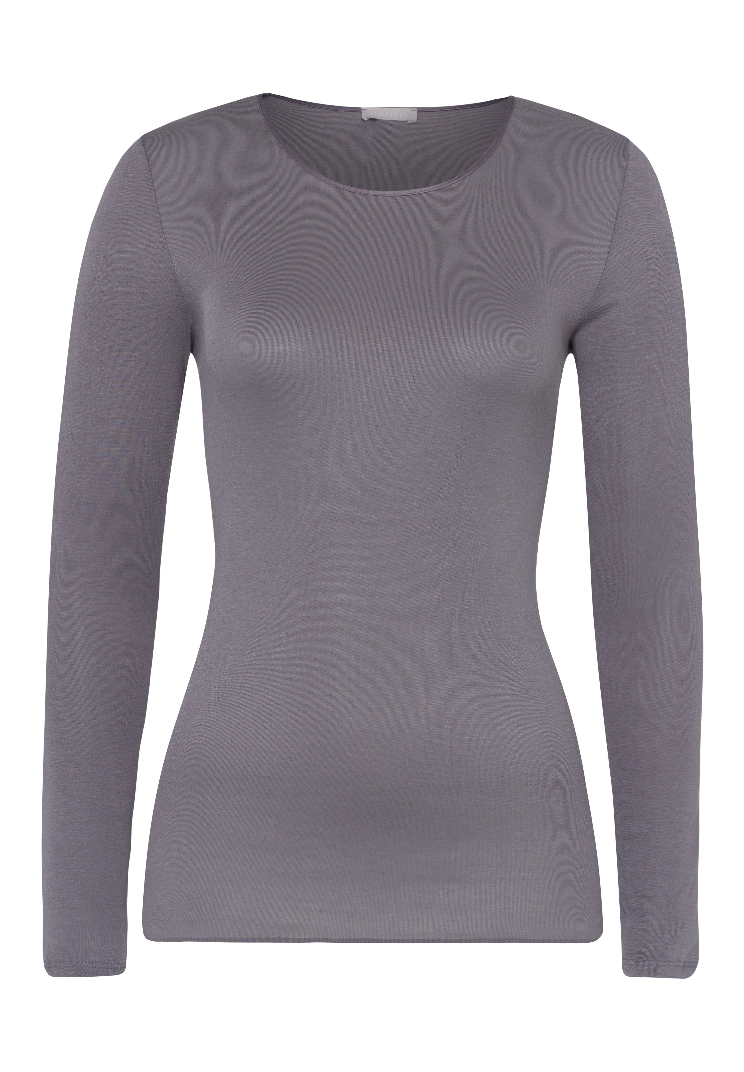 71620 Cotton Seamless L/Slv Shirt - 1693 Smooth Grey