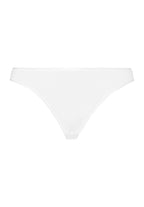 71624 Cotton Seamless High Cut Brief - 101 White