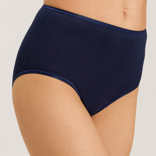 71625 Cotton Seamless Full Brief - 1610 Deep Navy