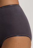 Cotton Seamless Full Brief | Black Pearl 71625-2183