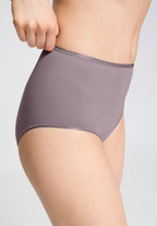 Cotton Seamless Cotton Full Brief | Stormy Rose 71625-2467