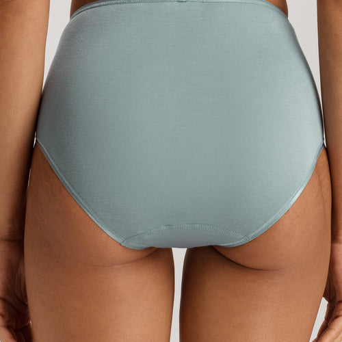 Cotton Seamless Full Brief | Tourmaline Blue 71625-2712