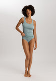 Cotton Seamless Full Brief | Tourmaline Blue 71625-2712