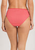 71626 Cotton Seamless Full High Cut Brief - 2309 Porcelain Rose