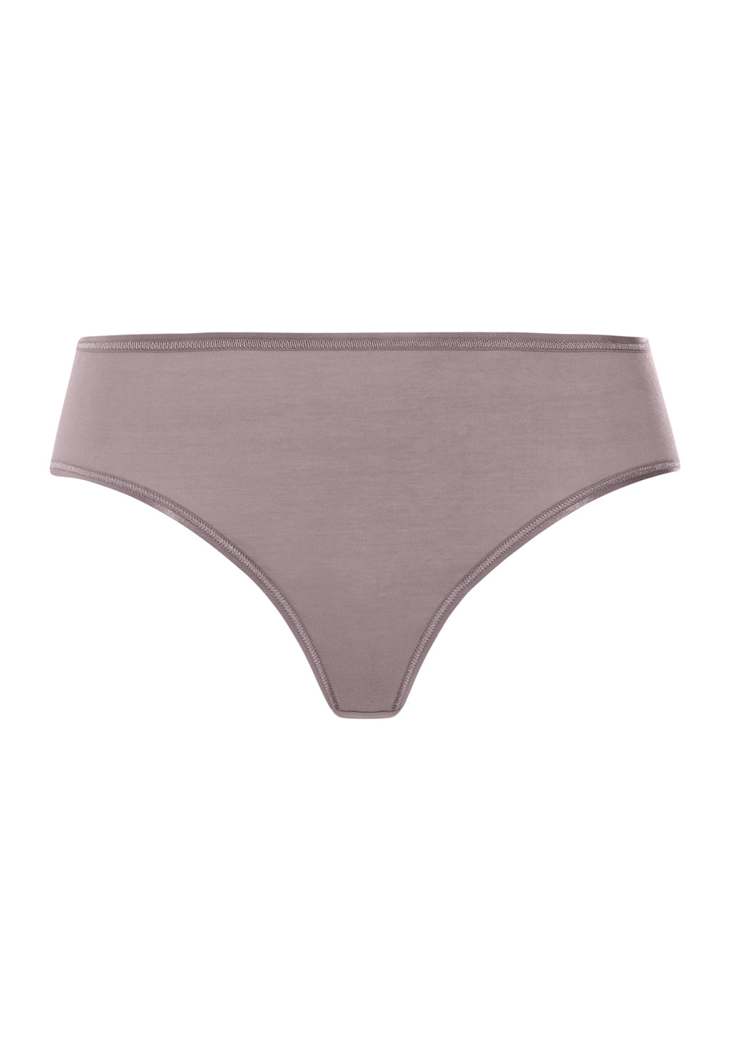 Cotton Seamless Cotton High Cut Full Brief | Stormy Rose 71626-2467