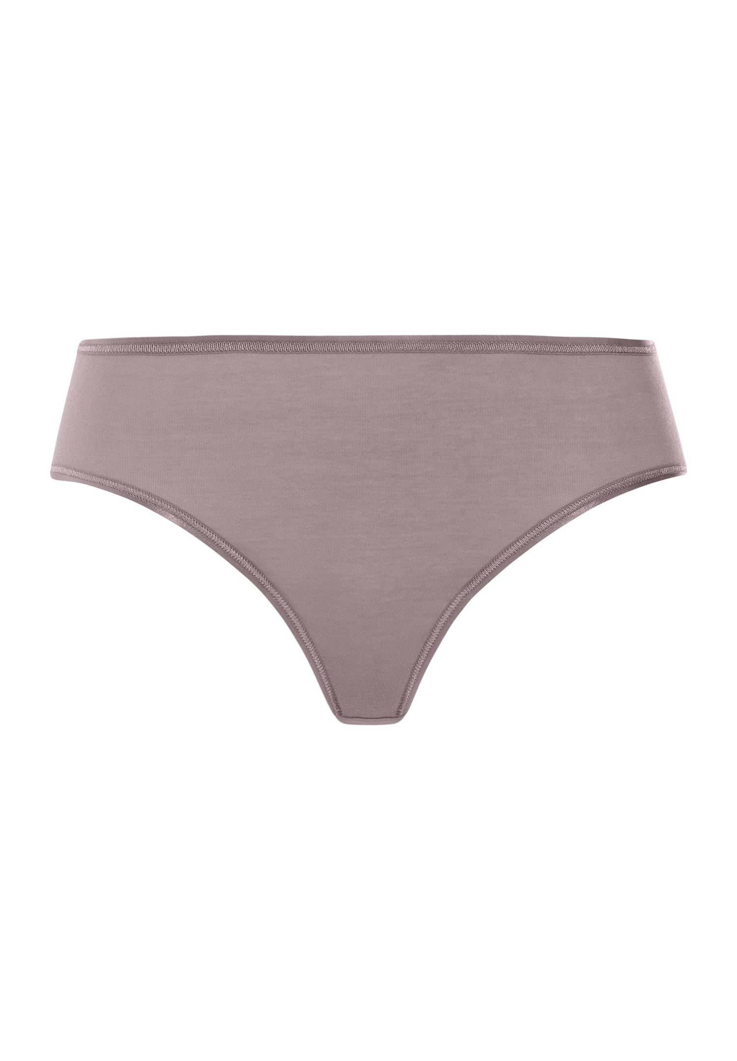 Cotton Seamless Cotton High Cut Full Brief | Stormy Rose 71626-2467