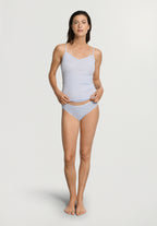 Cotton Seamless Cotton High Cut Full Brief | Blue Dove 71626-2581