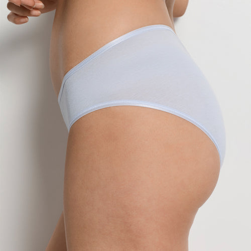 Cotton Seamless Cotton High Cut Full Brief | Blue Dove 71626-2581