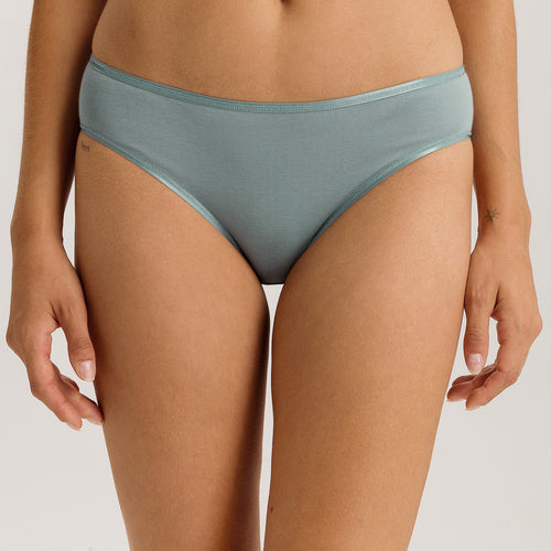 Cotton Seamless Hi Cut Brief | Tourmaline Blue 71626-2712