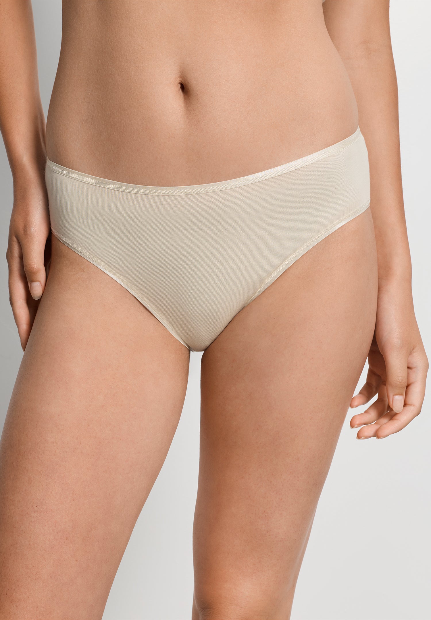 Cotton Seamless Cotton High Cut Full Brief | Summer Sand 71626-2811