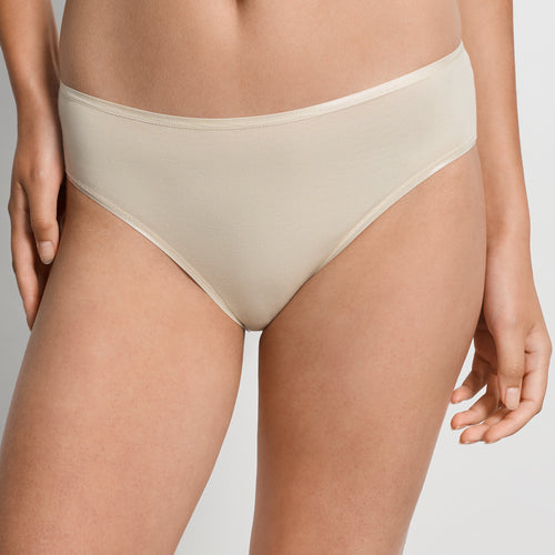 Cotton Seamless Cotton High Cut Full Brief | Summer Sand 71626-2811